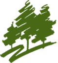 Tree Shape Keen Lake Logo